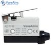 AZ Waterproof Micro Limit switch 10A 250V AZ-7312 AZ-7311 AZ-7121 AZ-7120 Small Roller Lever Travel Switch without fixation
