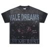 V527 Vale Forever Valley Sport КРАСНОЕ ПЛАТЬЕ Винтажная ФУТБОЛКА Летняя Уличная Модная Футболка