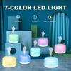 7-цветный светодиодный диффузор-увлажнитель эфирных масел 300 мл - Технология «конденсирующийся дым» и пульт дистанционного управления, включает 3 ароматических масла