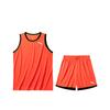 Basketball Series Color Block Round Neck Comfortable Versatile Breathable Sleeveless Vest Mid Waist Shorts Casual Sports Suit 152431220-3