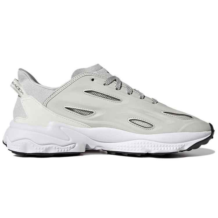 adidas Originals Ozweego Celox Сетка Кожа ПУ Спортивные Повседневные Легкие Низкие Кроссовки для Образа Жизни Унисекс Серые GY3224