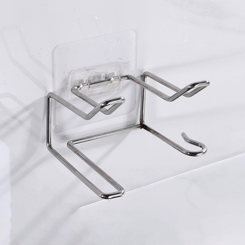 Держатель для фена, настенный выпрямитель для волос, держатели для фена, органайзер для ванной, стеллаж для хранения, полка, аксессуары для ванной комнаты