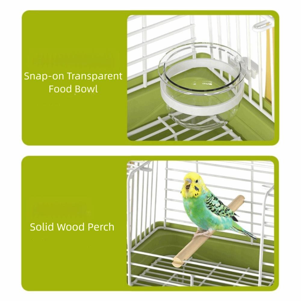 Устойчивая к укусам переноска-клетка для птиц, прочная клетка для путешествий с попугаем для улицы, лагерь