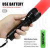 500 Yards T21 Professional Green Red Hunting Flashlight Tactical 1-Mode Zoom Torch USB Rechargeable Hog Predator Varmint Lantern