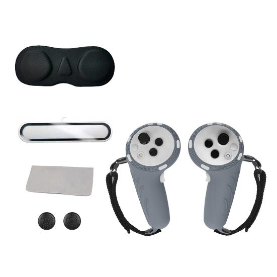 Силиконовый защитный кожух контроллера с противоскользящей рукояткой и защитой линз Защита гарнитуры VR