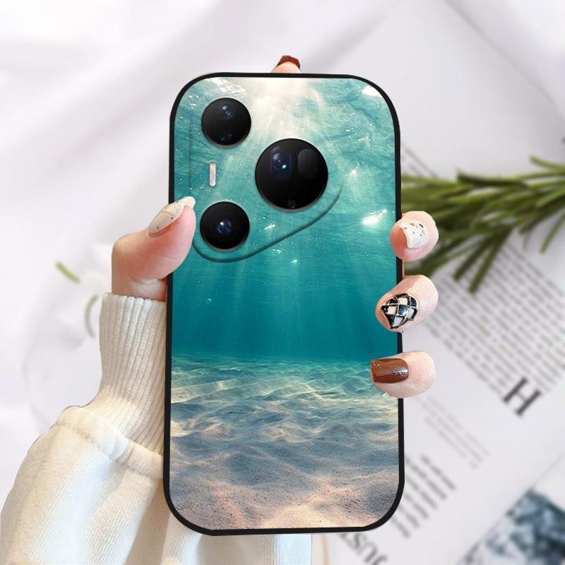 Чехол для телефона Huawei Pura 80 Ultra Красивая Стильная Картина Мягкий ТПУ Силикон Ударопрочный Чехол для Huawei Pura80Ultra Fundas