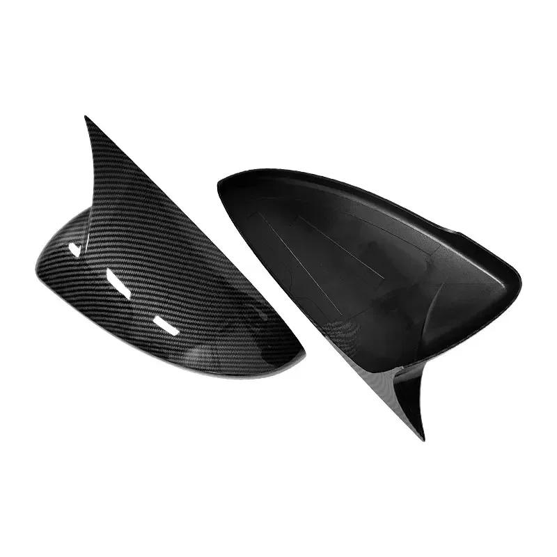 Rearview Mirror Cover Trim for Kia Forte K3 Cerato 2019-2022 Modified Horns Shell Sticker Caps Car Styling
