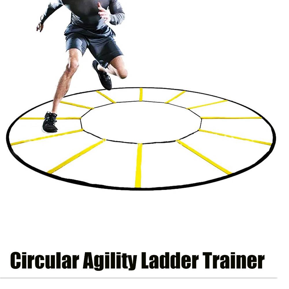 Circular Agile Training Props for High - Intensity Reactive Foot Training and Skill Football Basketball Multifunctional Ladder
