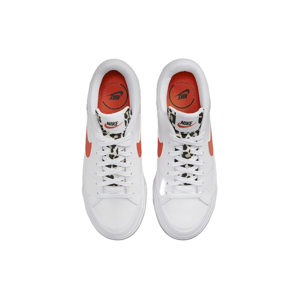 Nike Court Legacy Lift 'Белый Леопард' Женские DZ5203-100