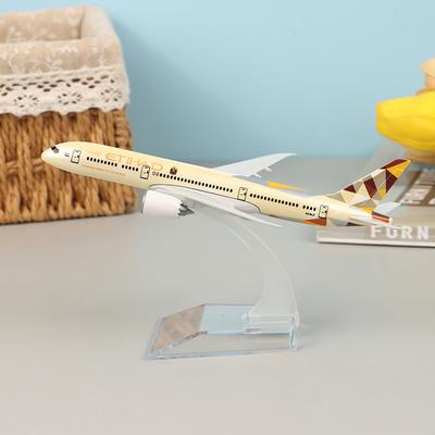 16/20 см Авиакомпания Etihad B787 A380 Металлический Модель Самолета Самолет Игрушка Литье под Давлением Модель Самолета В Подарок Коллекция Дети