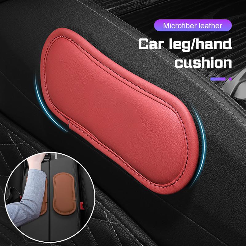 Car Elbow Rest Pad Protective Auto Center Console Leg Pads For Mercedes Benz AMG A B C E S ML GLK GLE Auto Interior Accessories