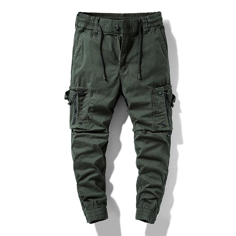 Men's Trendy Multi-Pocket Zipper Jogger Cargo Pants
