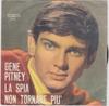 7-дюймовая пластинка GENE PITNEY La Spia Non Tornare Pi MR6020 Musicor Records 1965 Италия Рок Б/у