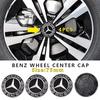 2025 Горячие Для Benz 4 шт. 75 мм Для Автомобиля Mercedes Benz Центральная Заглушка Колеса Колпачок Диска Ступицы Эмблема W202 W220 W213 W210 W164 E200 E260 E300