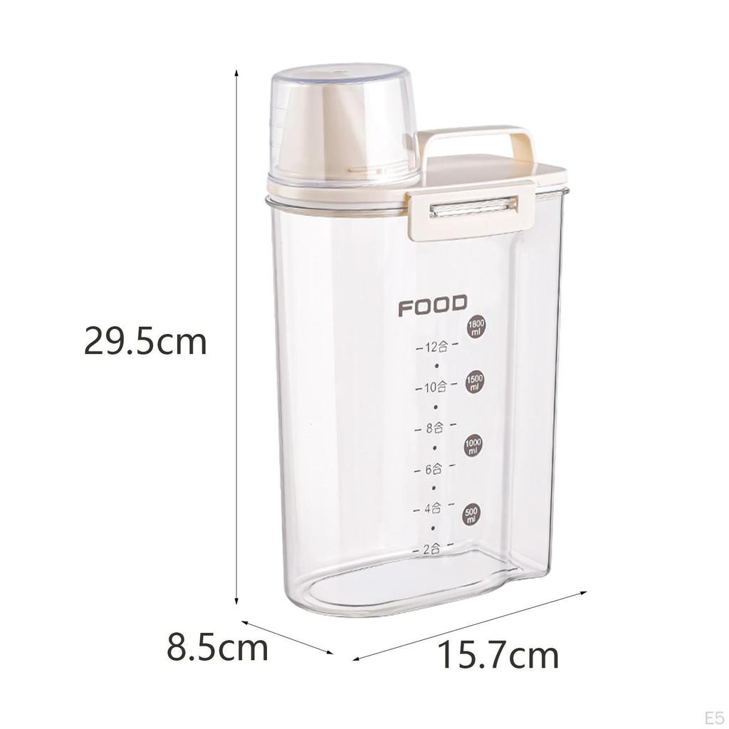 Держатель для свежего стирального порошка с мерным стаканчиком