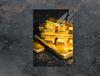 GLASS CUTTING BOARD 35x52 Gold