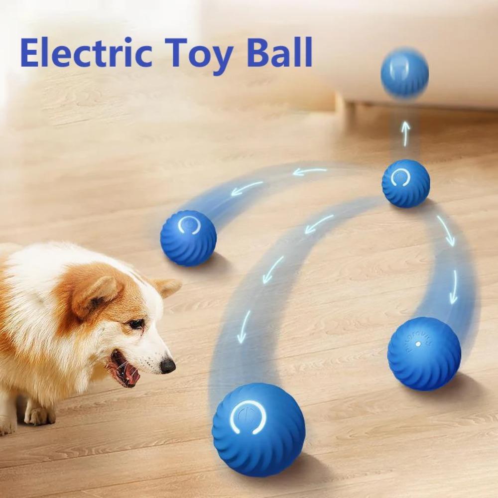 Automatic Moving Self-moving Balls Bouncing Rolling Dog Cat Toy Durable Electric Dog Ball Dog