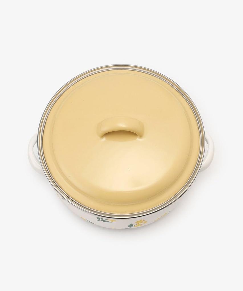 [Afternoon Tea Living] Набор посуды Afternoon Tea Living JQ90 Fleur du Coeur Эмалированная мини-кокотница M Желтая