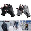 Зимние рыболовные перчатки с 2 пальцами, мужские водонепроницаемые перчатки для занятий спортом на открытом воздухе, катание на лыжах, сенсорный экран, велосипедные перчатки