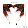 Halloween Cat Ear Headband Punk Leather Hair Hoop Party Cosplay