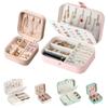 Portable Jewelry Box Jewelry Organizer Display Travel Jewelry Case Large Size Boxes Button Storage