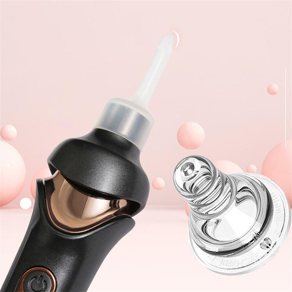 Электрическая лопатка для ушей, перезаряжаемый светодиодный инструмент для чистки ушей, тихий, безопасный, малошумный, портативный очиститель ушей для детей и взрослых