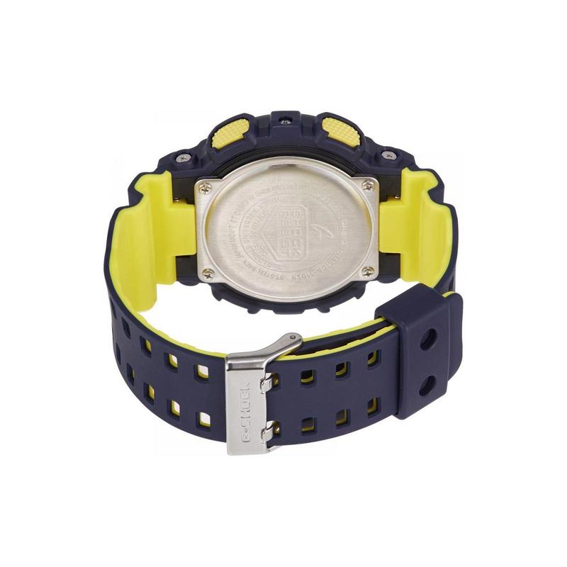 Casio Серия G-SHOCK тематическая серия серия GA-110 модные уличные крутые высококлассные классические стрелочные двойной дисплей кварцевый механизм японские и GA-110LN-2A