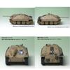 Platts Girls Panzer Series 38 Tank Kai Team Plastic Model 1/35 & (t) (Hetzer Specification) Kame-san Ver.