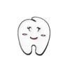 Трансграничная серия Fun Teeth: Любовь Зубы Защита Десен Мультяшная Брошь Подарок