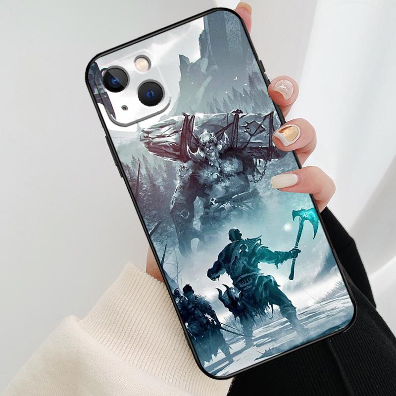 Чехол для телефона God of War Для iPhone 17 Pro Max 14 13 12 11 15 16 Pro Max mini 16 15 Plus 16e 17 Air Cover