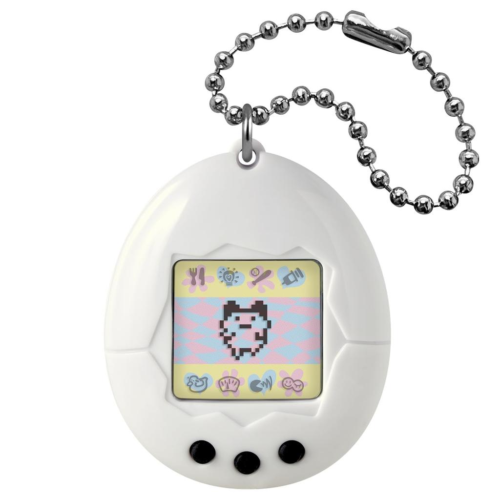 BANDAI Original Tamagotchi First Generation White Virtual Pet Handheld Toy Ages 6+