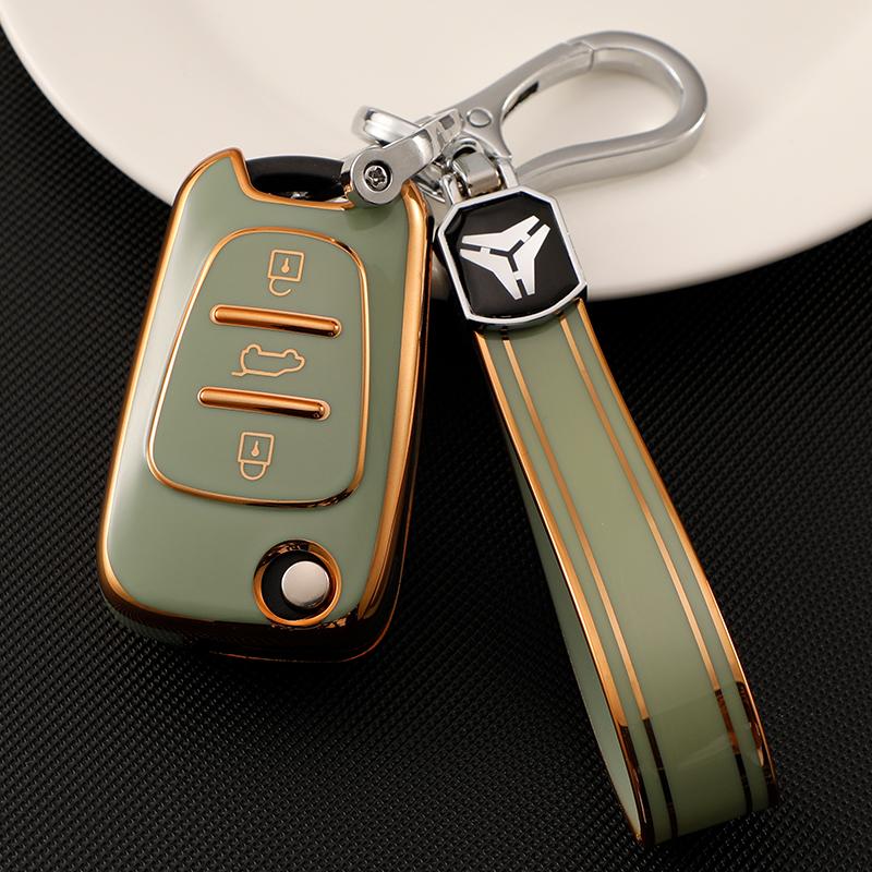 TPU Car Key Case Cover Shell Fob Keychain For KIA Sportage Rio 3 Soul Optima Ceed Pro K5 K2 Pride For Hyundai I30 Ix20 Ix25 Ix35 Elantra Accent