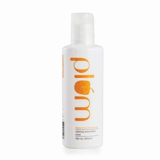 Plum Chamomile & White Tea Calming Antioxidant Toner | Vitamin B3 | For Normal, Combination Skin | 100% Vegan, Cruelty Free | 200ml