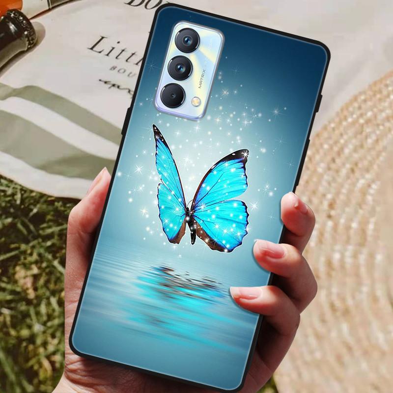 Для чехла Realme GT Master Case GT Master Edition Capas Модный Черный Задний Мягкий Чехол из ТПУ Для Realme GT Master Explorer Fundas