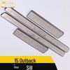 Subaru 2015 Outback Stainless Steel Sill & Bumper Welcome Pedal Strips
