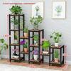 Indoor/Outdoor Multi-layer Anti-corrosion Wrought Iron Mobile Plant Stand