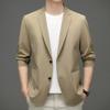 Suit Coat Male Spring and Autumn New Trend Handsome Single Casual Temperament Slim Korean Version Coat