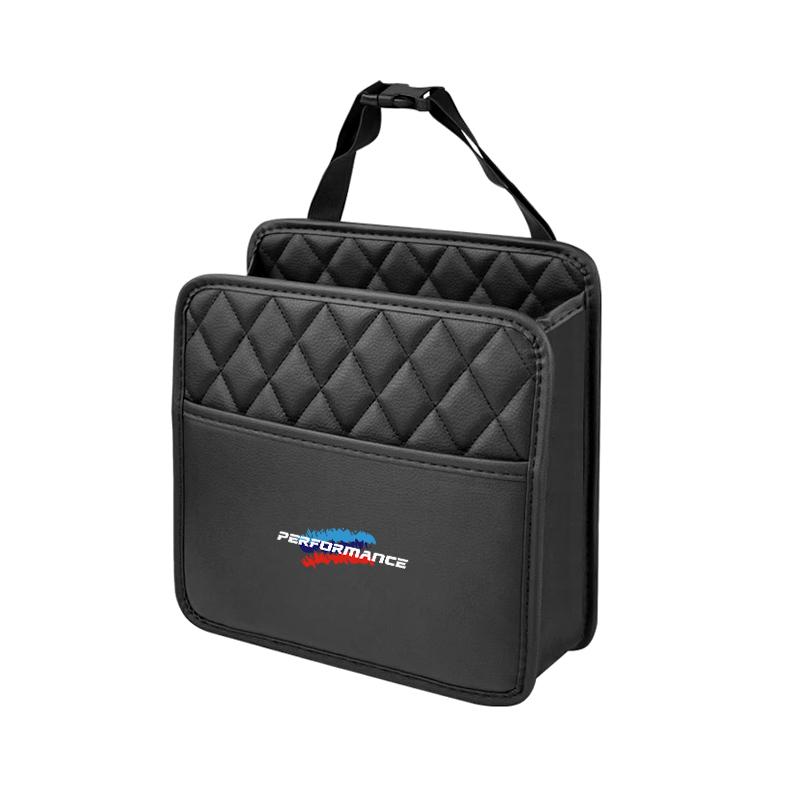 For BMW New 2025 Car Seat Back Hanging Storage Bag Tissue Water Cup Holder Auto AccessorieS For BMW X1 X2 X3 X4 X5 X6 X7 G20 G30