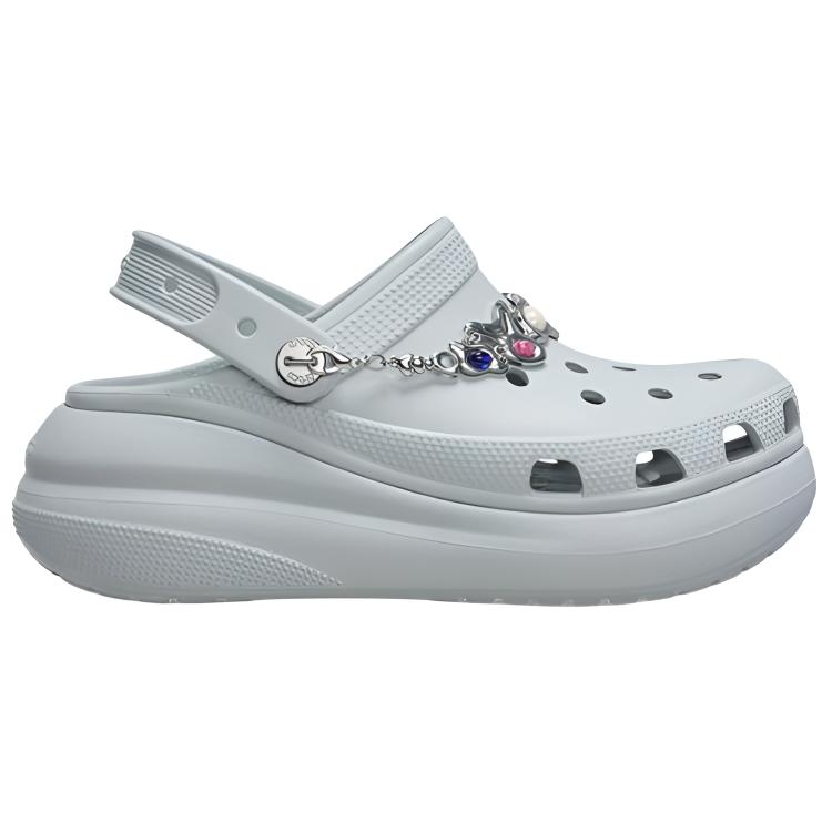 Crocs Trendy Comfortable Clogs Women Footwear Gray 211917-1NM