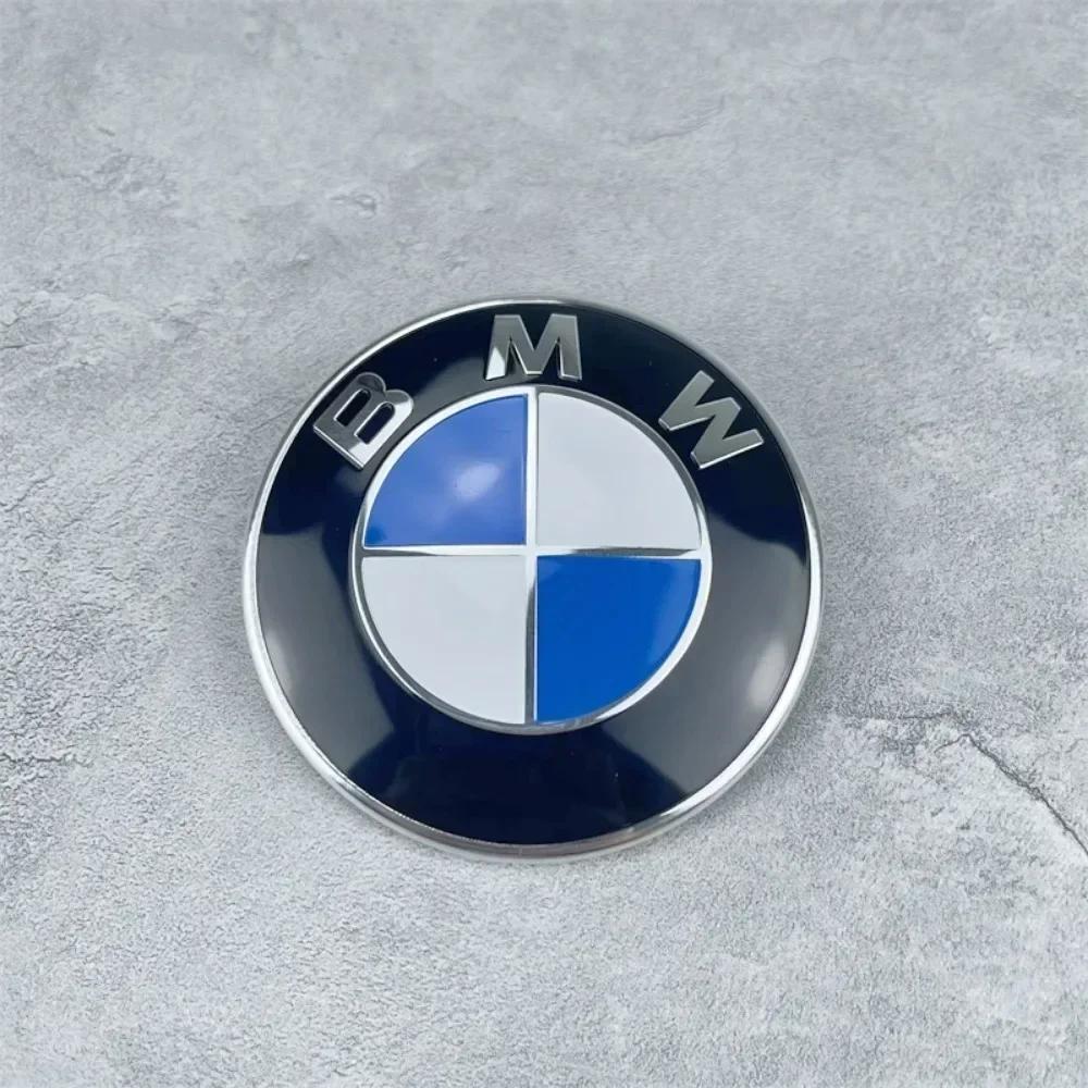 For BMW Front Hood Emblem For BMW Race track black white Logo 82mm Front Hood Emblem for BMW Race Track Black White Logo 74mm Re