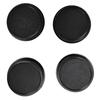 4 Pair Camera Rear Lens Cap Cover and Body Cap Set for M42 Screw Mount Camera Accessories