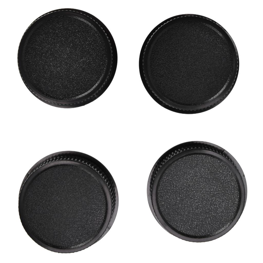 4 Pair Camera Rear Lens Cap Cover and Body Cap Set for M42 Screw Mount Camera Accessories