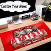 Custom Name Mouse pad Brentford Football Club Crest Mouse Pad Desk Mat, Non-Slip Rubber Backer Pad For Computer Notebook Gaming Mouse Pad Gift