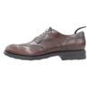 Pristine Dunhill Leather shoes Wingtip Medallion Full Brogue Brown leather Used