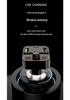 Universal Fast-Charging Car Bluetooth MP3 Player & USB Charger