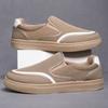 Men's Canvas Shoes Breathable Mesh Casual Shoes Comfort Loafers Classic Vulcanized Shoes for Men Slip-On Driving Shoe Sneakers