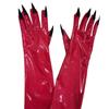2pcs Gothicism Costume Gloves Make Up Clawed Gloves Versatiles Costume Gloves for Cold Weather Protecting
