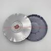 4pcs Sliver Car Wheel Center Hub Cap For 2010-2015 CADILLAC SRX 18" for 2010-2015 CADILLAC SRX OEM 9599024 AIU1