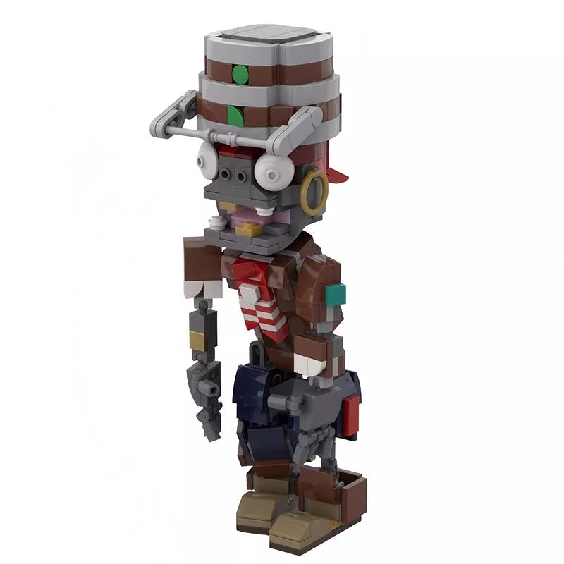 Bricklink Идеи MOC Растения против Зомби Игровые Растения и Зомби Наборы Фигурок для Битвы Горохометы Строительные Блоки Детские Игрушки Хэллоуин Подарок