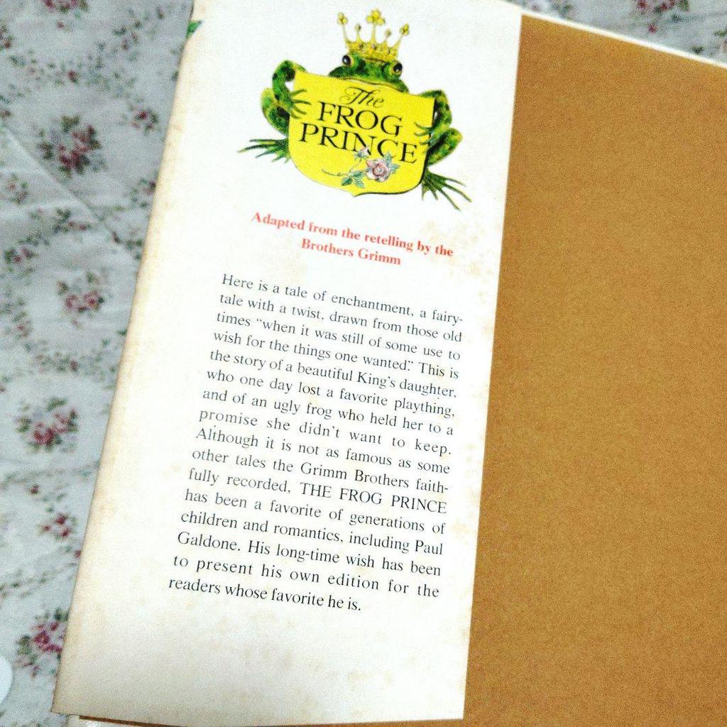 [Б/У] Принц-лягушка от Пола Галдоне